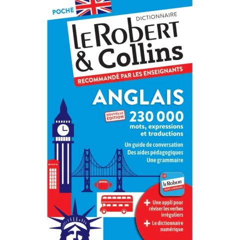 Dictionnaire le robert & collins poche anglais