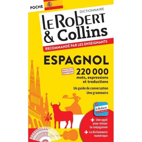 Dictionnaire le robert & collins poche espagnol