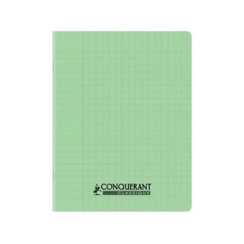 Cahier polypro 17 x 22 cm 96 pages grands carreaux