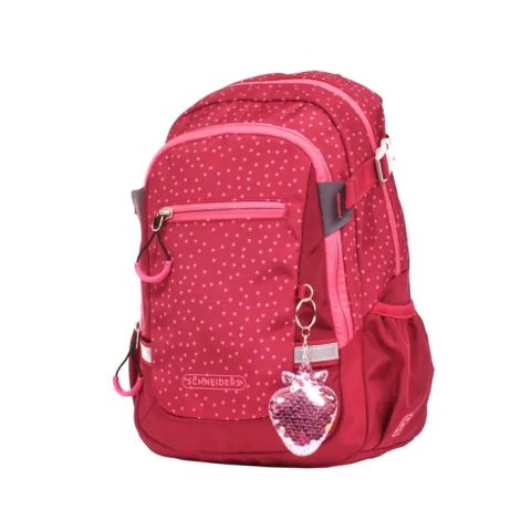 Sac  dos maternelle walker very berry 2 compartiments fraise