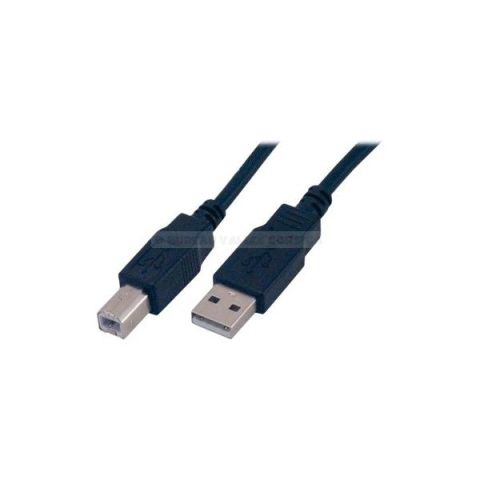 Cable usb 2.0 type usb a male usb b male 2m