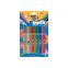 #2 - 6 tubes de pate  paillettes bic kids 6 couleurs metal