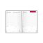 #2 - Agenda  lastique oxford signature 1 semaine sur 2 pages 18 x 25 cm