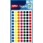 #1 - 385 pastilles diamtre 8 mm, couleurs multiples