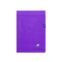 #1 - Cahier polypro a4 96 pages grands carreaux violet