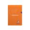 #1 - Cahier polypro a4 96 pages grands carreaux orange