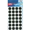 #1 - 168 pastilles diamtre 15 mm noires