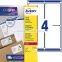 #1 - 60 tiquettes expdition autocollantes 99,1 x 139 mm blanc