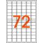 #2 - 1152 tiquettes 16 x 22 mm