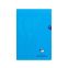 #1 - Cahier polypro a4 96 pages grands carreaux bleu