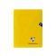 #1 - Cahier mimesys polypro 17 x 22 cm 96 pages jaune