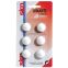 #1 - 6 aimants 22 mm blancs