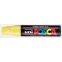 #1 - Marqueur peinture posca pointe extra large rectangulaire jaune