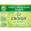 #1 - 10 feuilles de papier  dessin recycl blanc 24 x 32 cm 160 g canson