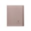 #1 - Cahier polypro 17 x 22 cm 96 pages grands carreaux gris