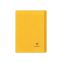 #1 - Cahier polypro a4 96 pages grands carreaux jaune