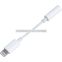 #1 - Adaptateur lightning / jack 3.5 mm blanc