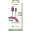 #1 - Cable tiss usb a / lightning 2 m rouge