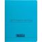 #1 - Cahier calligraphe polypropylne 17 x 22 cm bleu