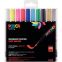 #1 - 10 marqueurs posca brush assortis