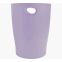 #1 - Corbeille  papier ecobin aquarel mauve pastel