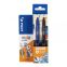 #1 - 2 stylos frixion ball clicker 0.7 pointe moyenne noir bleu