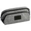 #1 - Trousse 2 compartiments gris pet recycl