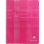 #3 - Cahier clairefontaine piqu format 17 x 22 cm 96 pages grands carreaux