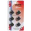 #1 - 6 aimants 22 mm noirs