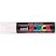 #1 - Marqueur peinture posca pointe extra large rectangulairec blanc