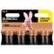 #1 - 8 piles alcalines duracell aa lr06