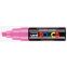 #1 - Marqueur peinture posca pointe large biseaute rose