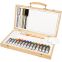 #2 - Coffret en bois avec peintures acryliques