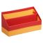 #1 - Porte-courrier simili cuir coquelicot