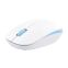 #1 - Souris sans fil blanc bleu t'nb candy