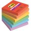 #1 - 6 blocs notes de 90 feuilles super sticky playful assorties 76 x 76 mm