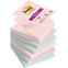 #1 - 6 blocs z-notes super sticky soulful couleurs assorties 76 x 76 mm