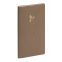 #1 - Agenda de poche elise 1 semaine sur 2 pages 9 x 17,5 cm taupe