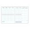 #2 - Agenda de bureau elise 1 semaine sur 2 pages 15 x 21 cm taupe