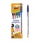 #1 - 5 stylos  bille couleurs assorties 1 mm pointe moyenne