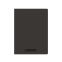 #1 - Cahier polypro 24 x 32 cm 96 pages grands carreaux noir