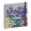 #1 - Agenda de bureau sophie adde lady 18s spiral 1 semaine sur 2 pages 15 x 17 cm violettes