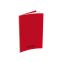 #1 - Cahier polypro 24 x 32 cm 48 pages grands carreaux rouge