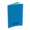 #1 - Cahier polypro 17 x 22 cm 140 pages grands carreaux bleu