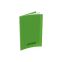 #1 - Cahier polypro 17 x 22 cm 48 pages grands carreaux vert