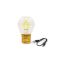 #1 - Lampe de table forme pre nol legami sapin